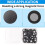 200 Pcs 3D Magnetic Tracking Dot for Scanner Inner 6.0 mm Outer 10 mm Scanning Reference Point  for 3D Scanning 7