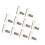10Pcs Electrical Equipment Box Labels Weather Resistant PVC 1