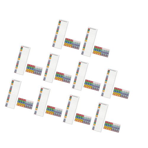 10Pcs Electrical Equipment Box Labels Weather Resistant PVC