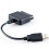 2X Cavo Convertitore Adattatore USB per PS2 Dualshock Joypad GamePad Un PS3 PC Cavo Convertitore Adattatore Controller USB 2