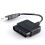 2X Cavo Convertitore Adattatore USB per PS2 Dualshock Joypad GamePad Un PS3 PC Cavo Convertitore Adattatore Controller USB 4