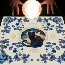Tarot Card Tablecloth, Fortune Telling Card Mat, Board Game Cloth Mat, Board Game Decoration Tableclot H