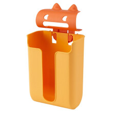 Semplice Foro Gratuito Montato un Parete Cartoon Garbage Bag Storage Box Kitchen Garbage Bag Storage Box Shopping Bag Storage Box A