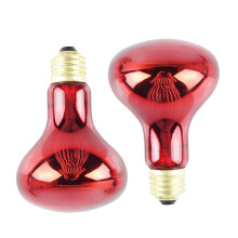 100W 2 Pack Infrared Heat Lamp Bulb Red Light Heat Bulbs for Pet Lizards Bearded Dragons Chameleons Snakes Reptiles & Amphibians 220V