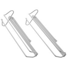 2 Piezas Soportes para Copas de Vino, DesagüE Al RevéS, Alambre Sin Perforaciones, Estante Simple para Copas de Vino, Estante para Vino