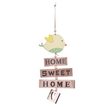 Pasen Houten Hangende Ornamenten Hanger voor Pasen Home Deurdecoratie Kids Gift Party Ambachten, Vogel