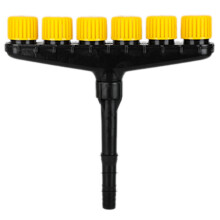 1 PZ Agricoltura Atomizzatore Ugelli Giardino di Casa Prato Irrigatori D'Acqua Farm Irrigazione un Spruzzo Ugello Regolabile Strumento 6 Testa