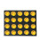 4X 20-Hole Silicone Mold Cake T  Pizza Model Round Bread Hamburger Mold Non-Stick Baking Tray Tool 3