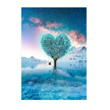 Bricolage Diamant Peinture Art Peinture DéCoration Murale Maison Bureau DéCoration Peinture Amour Arbre