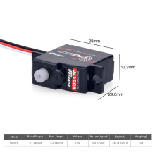 3X SURPASS HOBBY S0017P 17G Plastic Gear 1.8KG Digital Servo for RC Airplane Robot 1/18 Truck Car Boat Duct Plane