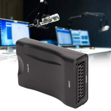 SCART to HDMI Converter 720P/1080P, Supports PAL/NTSC, USB Power