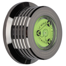 Aluminium-Schallplatten-Stabilisierungs-Klemme mit Blasenkugel für LP, 76 mm