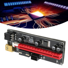 PCIE Riser 4 FP Kondensatoren 6P Schnittstellen-Erweiterungskarte für GPU-Stromversorgung