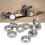 10 pezzi cuscinetti ZD Racing per auto, 8x14x3.5mm, argento 1