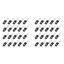 40 Stück Gartenflaggen-Clips, Gartenflaggenstopper, Kleine Flagge, Windschutz-Clip, Rasen-Fahnenmast-Clips, Gartenflaggenmast-Ständer
