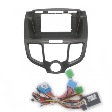 Car Stereo Installation Kit for Honda Odyssey 20032008 RB1 RB2, 9 Inch Double DIN Dash Fascia Trim Panel