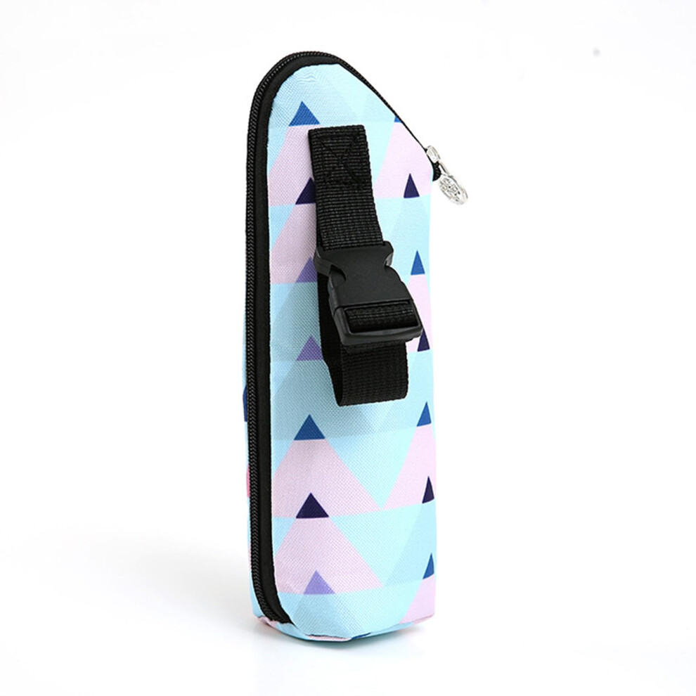 Portable Baby Bottle Warmer with Insulated Stroller Bag, Detachable Cup and MultiCompartment Storage