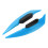 Light Blue Universal Motorcycle Winglets for Electric Bikes & ATV 3