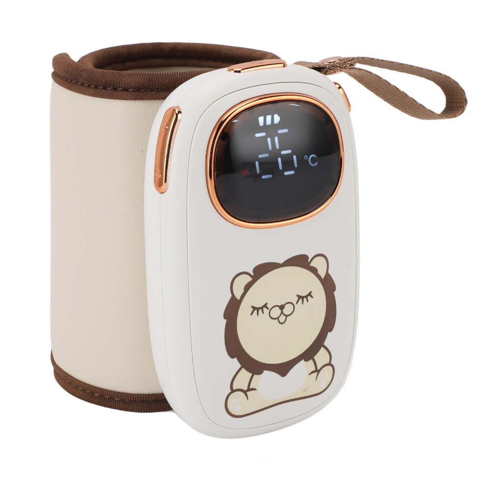 Portable Bottle Warmer for Breast Milk and Water, Fast Heating with Dual Heating Modes for Travel