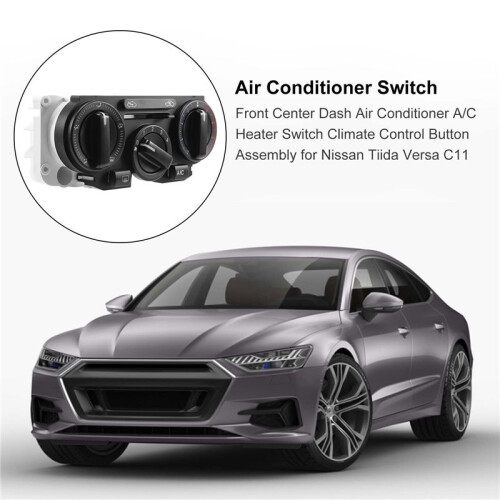 Front Center Dash Air Conditioner A/C Heater  Climate Control Button Assembly for  Tiida Versa C11 1