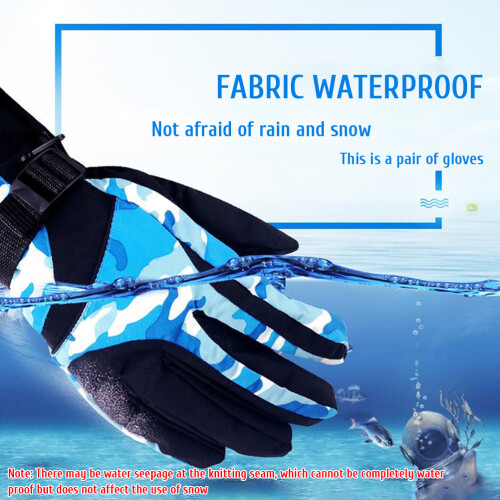 Kinder Winterhandschuhe Wasserdichte Skihandschuhe, Fleecefutter, Farben 2