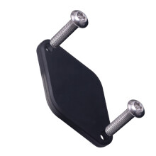 Fahrrad Flaschehalter Trinkflaschenhalter Schutz Case für AirTag, 65 mm, Schwarz
