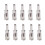 10Pcs Glass Drill Bit Set 12mm Durable Torsion Tile Stone Bits 16