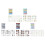 Colorful Adhesive Index Labels Adhesive Note Memo-Coffee color 2