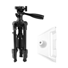 Mini Tripod Mount for Starlink with 360 Tilt, Adjustable Height, Stable Signal and 1/420 Adapter