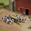 10Pcs 1:87 Scale Tiny Farm Animal Statues Kids Educational-B 7