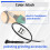 1Set Elbow Hand Piece+Shaft Use for 3mm Electric Grinder Transfer  Part 5