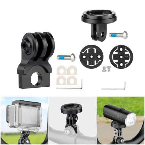 Commuters Bicycles Lamp Mount Aluminum-Black and size watc 1
