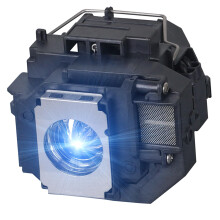 Projector Lamp Replacement ELPLP54 Bulb for Epson PowerLite 705HD 1220 1260, Bright LongLife Module