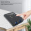 USB 3.0 Printer Sharing Switch Box Speed OneButton Switching for Dual Computer Sharing 4