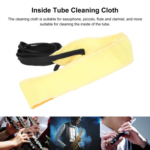 Microfiber Sax Clarinet Cleaning Strip 3 Pack