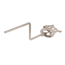 Silver Iron Marching Music Holder Lightweight Portable Type B