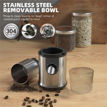 Electric Coffee Grinder, Multifunctional Grain Mill for Home Use, for Coffee Beans,Spices,Herbs and Dry Grains,EU Plug,A