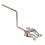 Silver Iron Marching Music Holder Lightweight Portable Type B 2