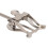 Silver Iron Marching Music Holder Lightweight Portable Type B 5