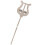 Silver Iron Marching Music Holder Lightweight Portable Type B 7