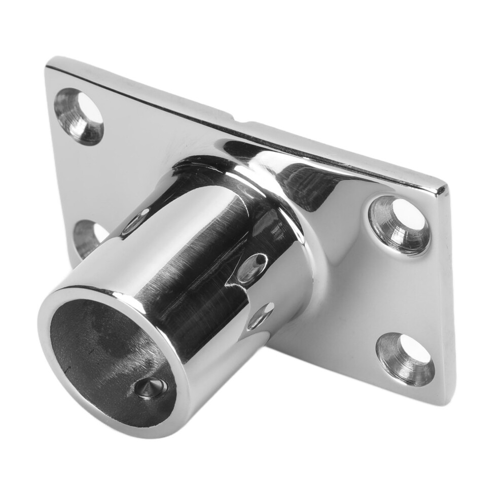 Rectangular Handrail Base 316 SS