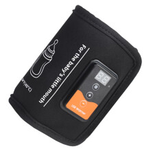 USB Portable Baby Bottle Warmer with Adjustable Temperature Control and LCD Display for Travel