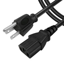 Power Cord IEC320 C5 Power Cable 18AWG Replacement for Behringer PRO NOX DJ Mixer Durable Safe