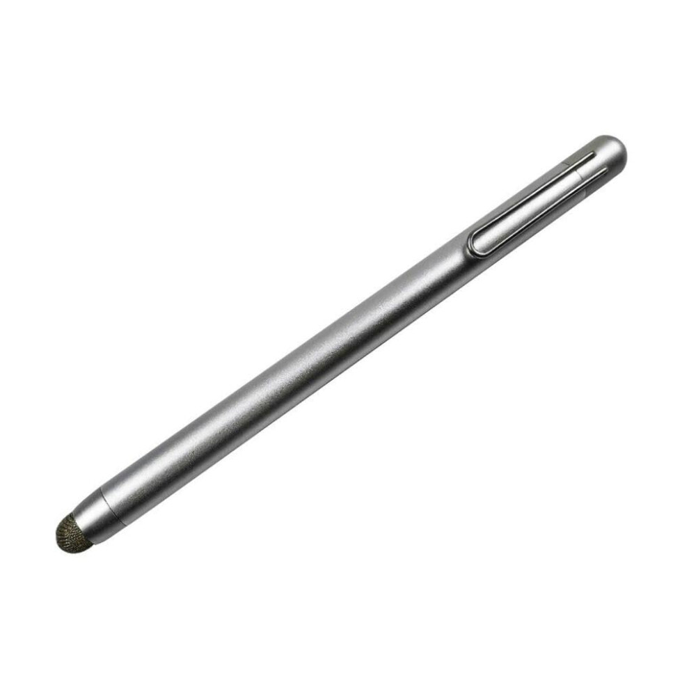 Stylus Pen For Touch Screens Compatible With Google Pixel 8A 7A 6A 5A 4A 5G Aluminum Fiber Tip Silver 9092120719857