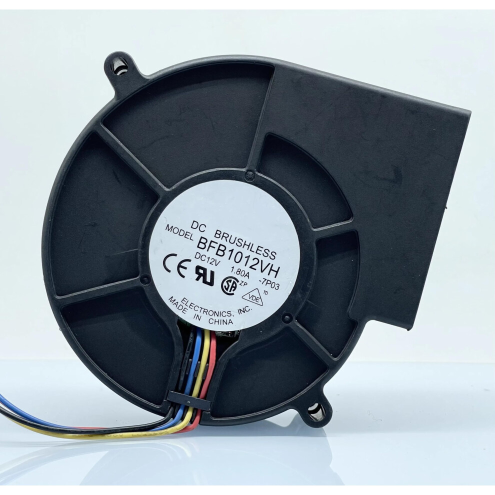 Bfb1012vh 4Wire Pwm Cooling Fan Dc 12V 21.6W 97X95x33mm Airflow Low Noise For Electronics 9771547566694
