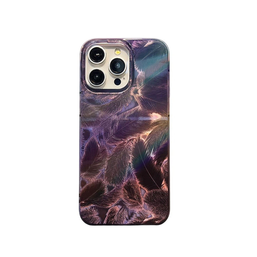 Case For Iphone 15 Pro Max Electroplated Slim Shockproof Cover With Camera Lens Guard And 360 Protection Purple 9330225993780
