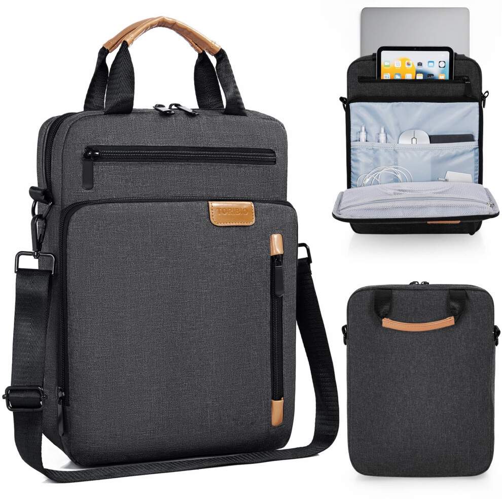 Laptop Sleeve 15 Inch For Macbook Air 15 M3 M2, Water Resistant Shockproof Bag With Pockets For Travel Grey/Light 9771547566717