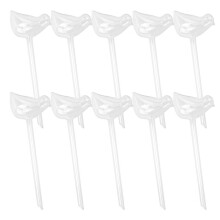 10 Pcs IrrigaçãO Por Gotejamento AutomáTico Gotejador AutomáTico em Forma de PáSsaro Vaso de Flores Rega para Plantas Flor Waterers Gotejamento