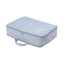 Compression Packing Cubes Set with Clear Color Coding Expandable Luggage Organizers for Travel