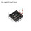 4 Slot AA Battery Holder Box with Wire Leads, Durable Shell for DIY Electronics Projects, 3 Pack 2